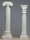 columnas de buren Dimensiones: Altura: 32,2 cm (8.07 de columna cuadrada) Ancho: 05 cm (1,97 in) Peso: 270 gr (0.6 lb) Ionic Dimensiones de la columna: altura: 23 cm (9.06 in) Ancho: 06 εκ (2.36 in) Peso: 477 Gr (1,05 libras)