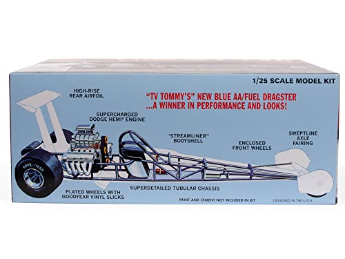 AMT Tommy Ivo Streamliner Dragster 1:25 Scale Model Kit - Scale Model ...