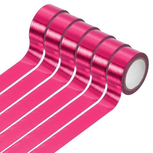 Ruban adhésif Washi métallique pour scrapbooking uxcell, lot de 6 pour décorer vos agendas