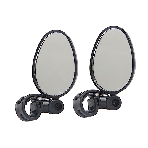 Toddmomy 2Pcs Mountain Bike Mirrors Professional Rear View Bicycle Mirror for Riding Easy Installation and Construction present for Bike