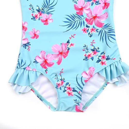 Image of QPANCY Girls Swimsuits Unicorn Bathing Suits Toddler Kids One Piece Swimwear