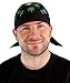 Sparkling EARTH Pot Leaf Leaves Screenprinted Skull Caps Doo Rags Do Rag Durag Headwrap Head Wraps Skullies - Made in The USA!