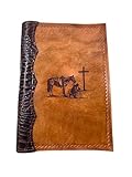 Handcrafted Leather Bible...image