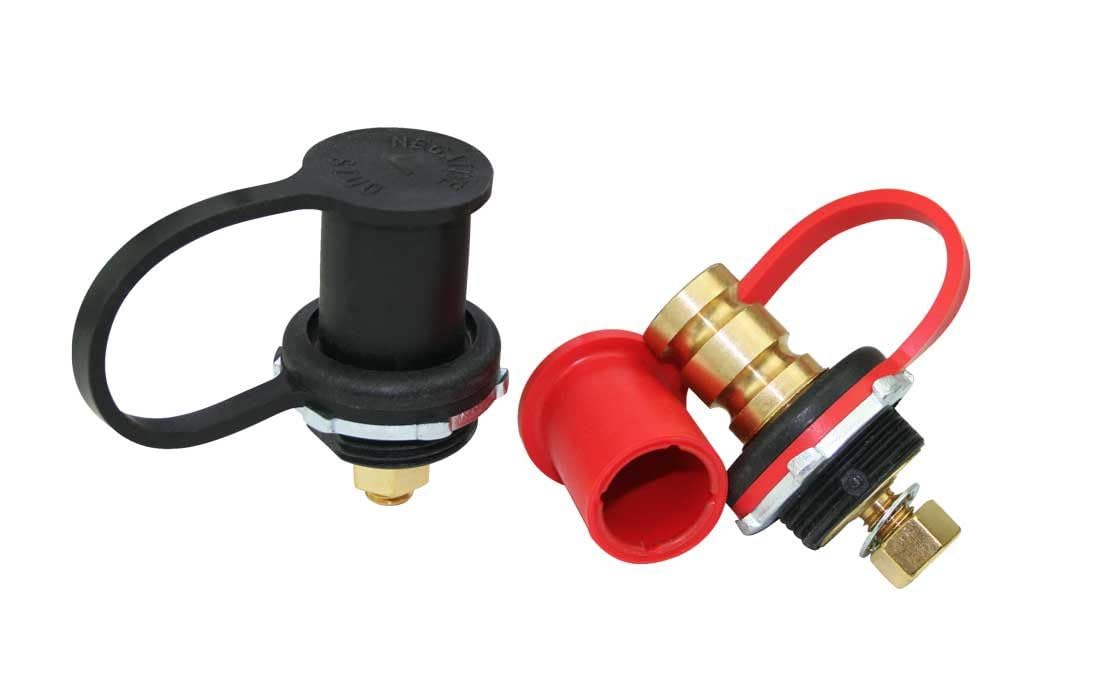 Moroso Batterie-Starthilfeklemme 74140 – Farbkodiert, Für Renn- & Tuner-Fahrzeuge