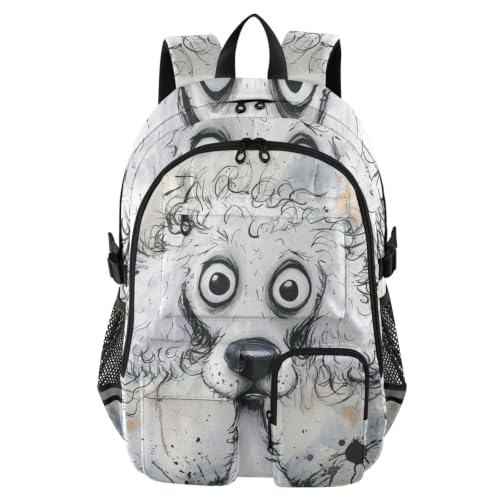 Mochila de negocios para evitar el dolor de espalda en viajes de 17.5 pulgadas
