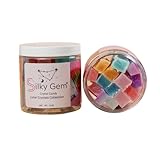 Silky Gem Lunar Crystals – Traditional Vietnamese Lunar New Year Candy – Crunchy Outside, Soft Inside – 10-12 Pieces in 8 oz Jar – Vegan, Gluten-Free, Made in the USA