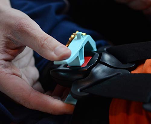 image for Eztotz Buckle Pal Easy CarSeat Release Aid (Teal) | Makes it easier to