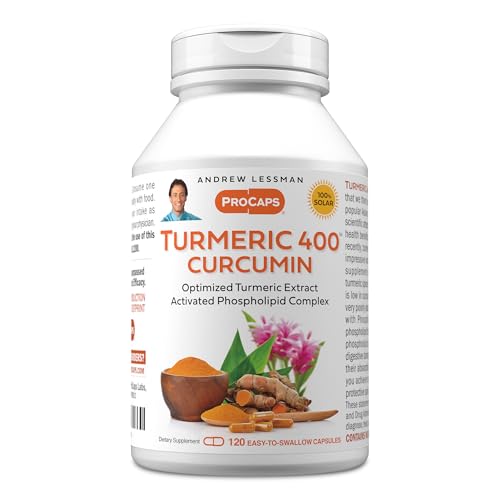 Image of ANDREW LESSMAN Turmeric 400 mg 120 Capsules