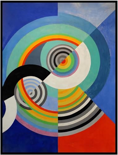 Art mural abstrait Robert Delaunay pour sublimer votre décoration intérieure