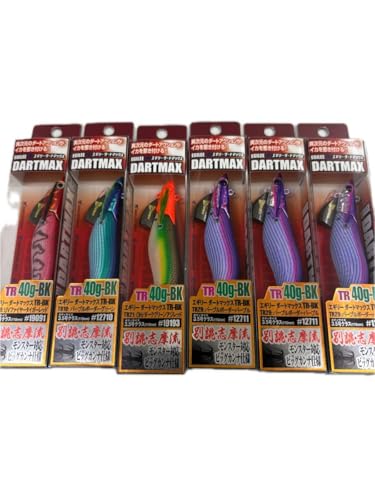 即発送 フィッシュリーグ エギリーダートマックスTR 40gBK6本セット 楽天市場】マルキュー フィッシュリーグ エギリーダートマックス