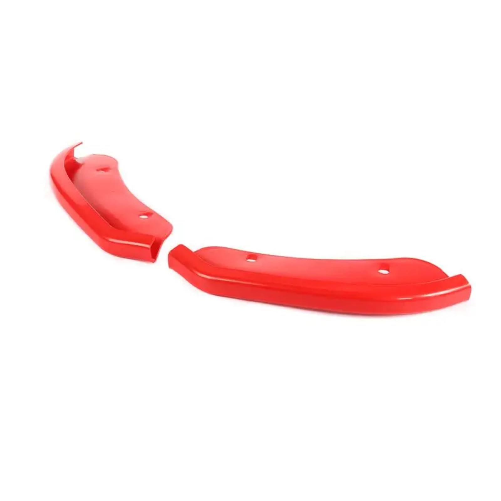 Diffuseur de pare-chocs avant rouge pour Dodge Challenger 15-21