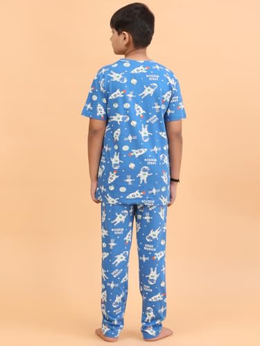 Image of Ninos Dreams Boys Cotton Coord Set /Boys Night Suit /Boys Loungewear /Boys Night Dress