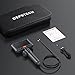 DEPSTECH 210° Two-Way Articulating Borescope, 0.24in Ultra-Slim Endoscope Camera with Lights, 4.5” IPS Screen, 5ft Waterproof Flexible Snake Tube, Industrial Inspection Camera for Automotive Mechanics