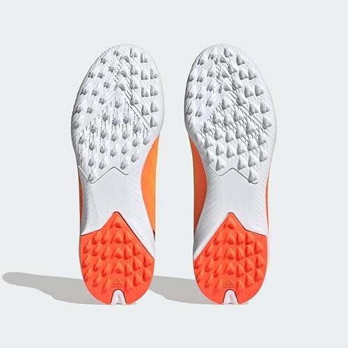 adidas X SPEEDPORTAL.3 Turf Football Shoe, Solar Gold/Black/Team Solar Orange, 11 US Unisex Little Kid | Image 3