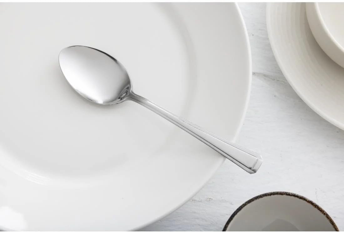 Olympia D692 Harley Service Spoon (12 units), Silver, 195(L) mm