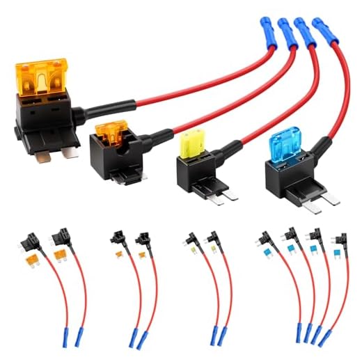 Zoatcba 10 Pack 12V Car Add-a-Circuit Fuse Tap Kit