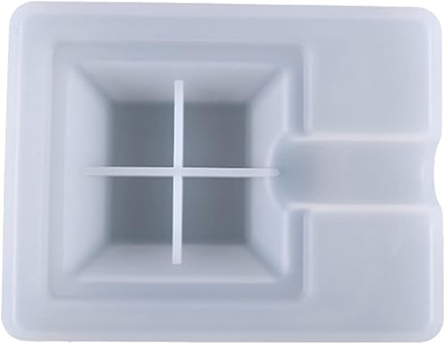 awcnilacav Molde de resina epoxi para cenicero de cigarros, hecho a mano, bandeja de ceniza, molde de silicona, manualidades, molde de bricolaje