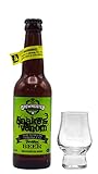 330ml Brewmeister - Snake Venom World\'s Strongest Beer & FREE Branded Glass - Whisky