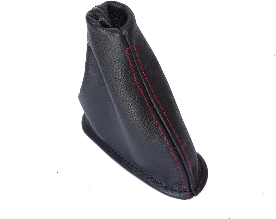 Ltd Compatible with Automatic Shift Boot for Pontiac Sunfire Coupe 1995-2000 Leather Red Stitching