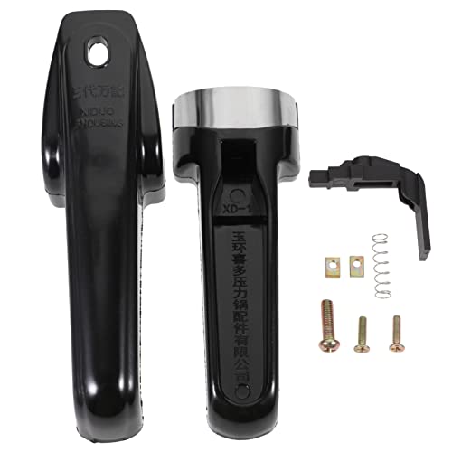 HANABASS 1 Set Pressure Cooker Handle Universal Pot Lid Metal Handle Plastic Cooking Utensils Canner Replacement Metal Pot Handle Replacement Cookware Handle Plastic Pot Handle