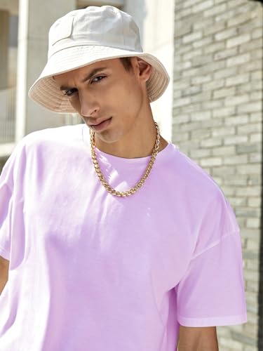 Image of KOTTY Men's Cotton Blend Regular Fit T-Shirt|Casual Wear|Lightweight Breathable