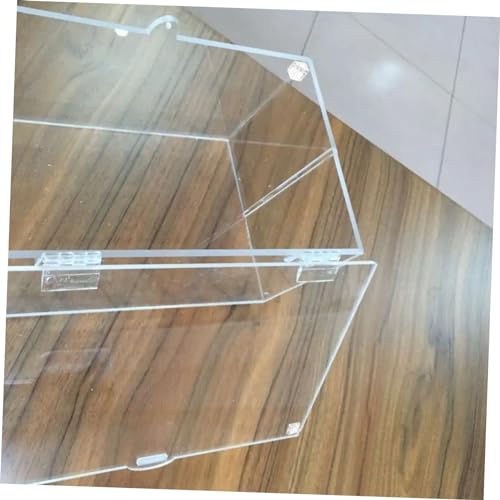 VILLCASE Transparenter Selbstklebender Magnetischer Türriegel Für Schrank Sicherheit Und Haustierschutz Kompakter Acrylverschluss 0.47 Zoll