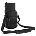 Barbarians Water Bottle Carrier, Bottle Pouch Holder with Adjustable Shoulder/Hand Strap with 2 Pockets for 16oz 17oz 20oz 24oz 25oz 32oz 40oz, Black