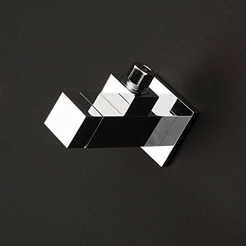 Lacava Angle valve in square shape Polished Chrome Kubista