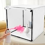 Airbrush Paint Spray Booth, Detachable Model Portable Airbrush Paint Booth for DIY Projects Models Crafts Artworks(29 inch)