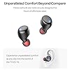 tozo t6 ecouteurs bluetooth sans fil casque intra auriculaire au design ergonomique, 50 heures d'autonomie, app eq personnalisable, ipx8 waterproof nouvelle version améliorée