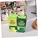GLEAVI 12pcs Shamrock Candy Boxes Reusable Irish-Themed Treat Containers for Patrick's Day Party Favors for Cookies Cupcakes and Sweet