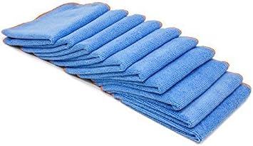 Silver-Infused Microfiber Cloths. Go Beyond Ordinary Cleaning. 10 Washable/Reusable 12x12 Cloths.