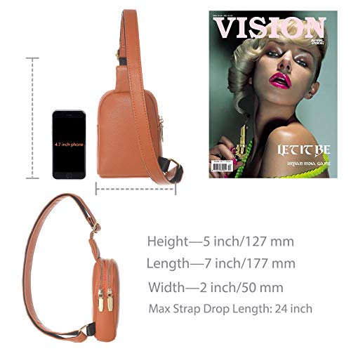 Image of INICAT Lightweight Small Crossbody Sling Bag for Women | Mini Travel Purse,Multi-pocket with Card Slots,Durable Vegan Leather,Everyday Carry
