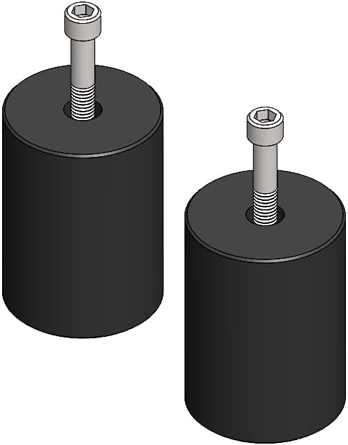 Clayton Off Road COR-1400200 - Rear Bump Stops Intended for Jeep Wrangler TJ/LJ 1997-2006