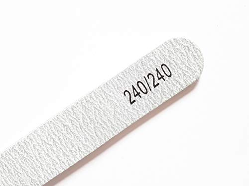 8 lime per unghie a forma di zebra dritta a grana