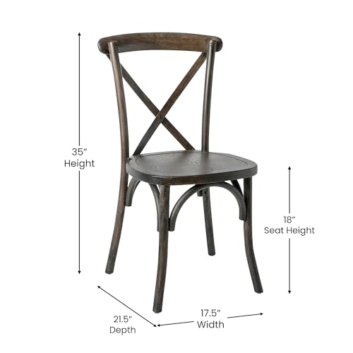 Image of Flash Furniture HERCULES Series Early American Cross Back Chair