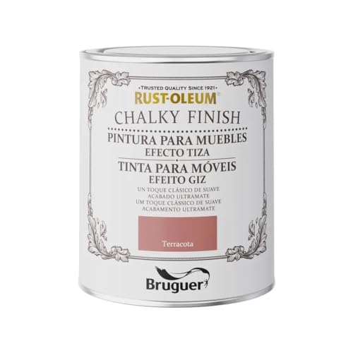 Pintura Bruguer Rust-oleum Chalky Finish 5733893 Muebles Terracota 750 ml