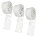 Mipcase 3 Rete Elastica per Arrosti e Insaccati in Sicura Rotolo per Fissare Carne Prosciutto Salsicce e Affumicatura Uniforme immagine