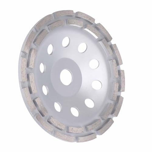 Disco abrasivo para amoladora angular 180 con eje de 2 cm estable 3