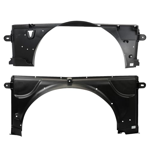 TRQ Upper & Lower Compatible with 2011-2016 Ford F-250 Super Duty F-350 Super Duty F-450 Super Duty F-550 Super Duty FO3110145 FO3110146