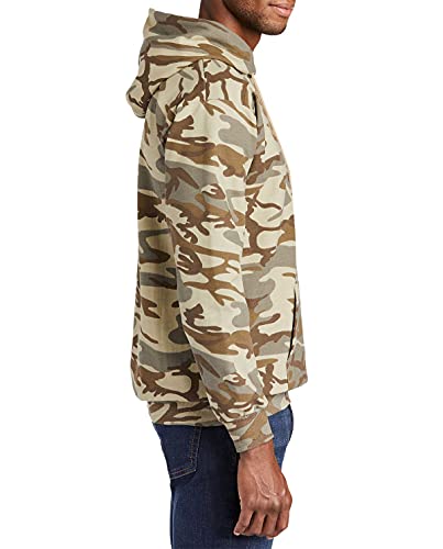 JustBlanks Camo Pullover Hoodie - Camouflage Hoodie for Men - Military sweatshirts with Kangaroo Pocket3