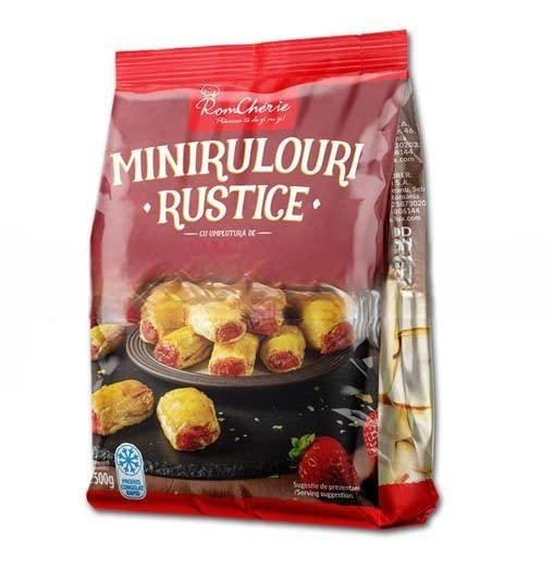 500 G MINI ROLLITOS RUSTICOS CON FRESA ALPIN 57