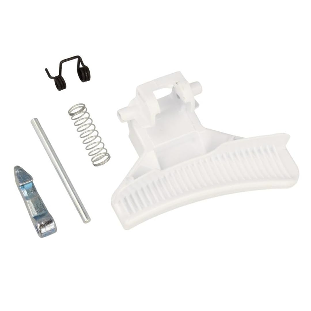 Aspares Washing Machine Washer Dryer Door Handle Assembly Kit Compatible with Zanussi 4055304143