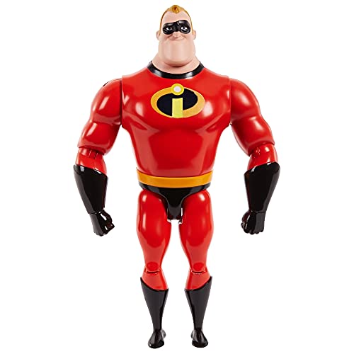 Disney Pixar Mr. Incredible Figure True To Movie Scale Character Action Doll Highly Posable With Authentic Costumes For Storytelling, Collecting, The Incredibles Toys Kids Gift Ages 3 And Up #TOP1