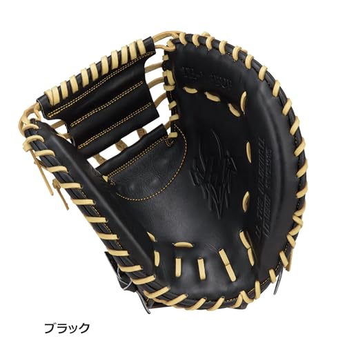 ハタケヤマ HATAKEYAMA THシリーズ ソフトボール用グラブ 捕手用 一般 ブラック 野球 軟式 グローブ キャッチャーミット TH-M3BUP 2枚目