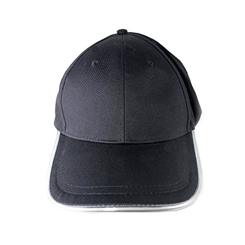 Glovion Fashion LED Light Up Baseball Hat Glow Party Cap - Blue - Thumbnail 4
