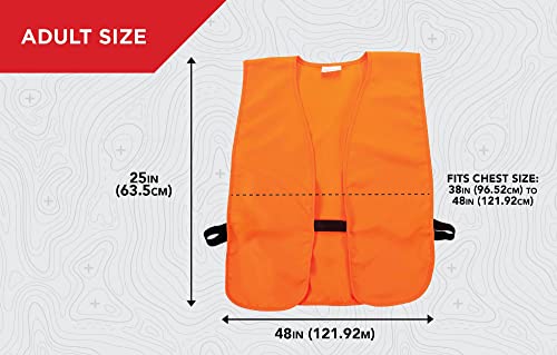 Allen Company 15752 Adult Blaze Orange Hunting Vest thumb #2