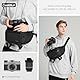 Cwatcun DSLR Kameratasche,SLR Fototasche,Kameratasche zum Umhängen,Wasserbeständig Kamera-Gürteltasche mit Stativhalterung,Umhängetasche für Fotografen,Schwarz,L