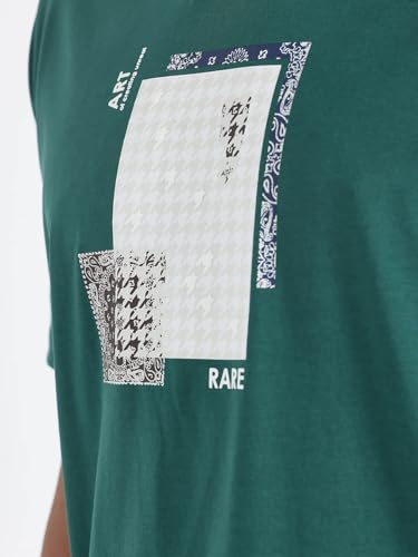 Image of Rare Rabbit Regular fit Graphic Print t-Shirt