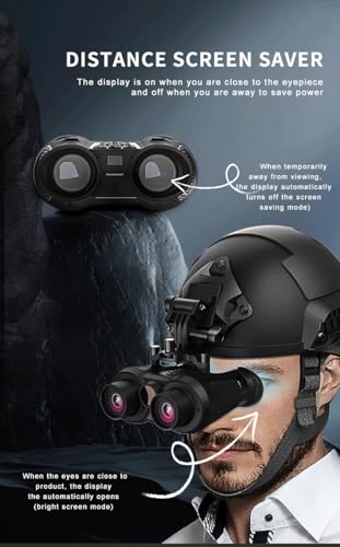 Binoculares 3D VR Visión Nocturna 4K Zoom Digital 6X miniatura 4
